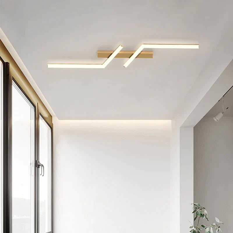 Plafondlamp Met LEDlijn Voor Modern En Efficiënt Licht Warm wit - Geen afstandsbediening