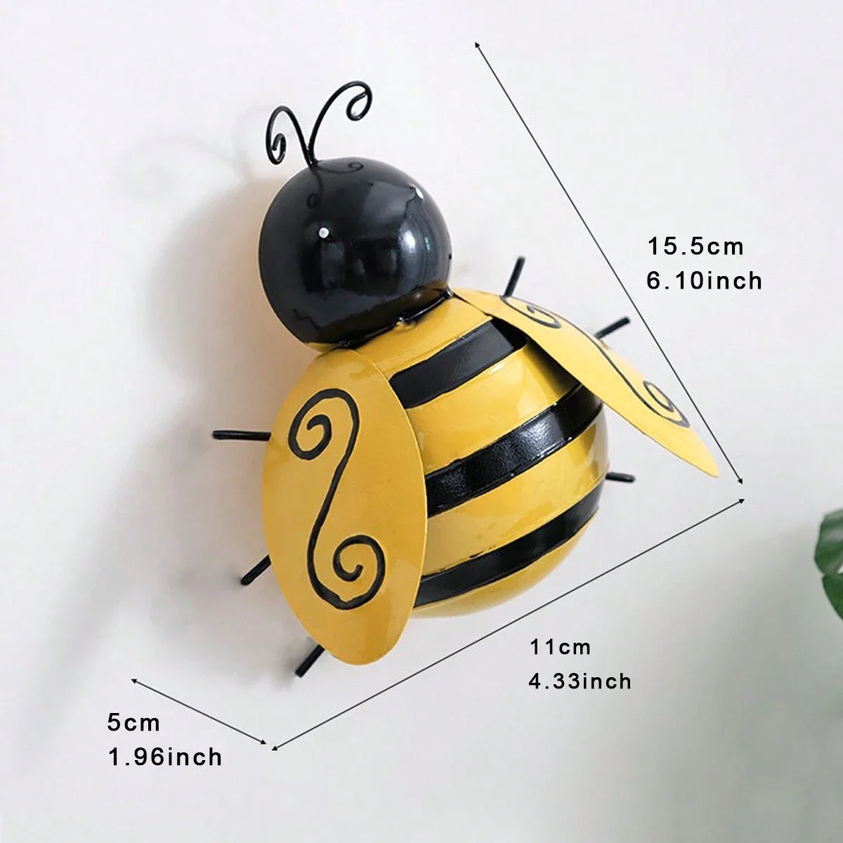 Smeedijzeren Wanddecoratie Voor Tuin En Balkon Weerbestendig Groot
