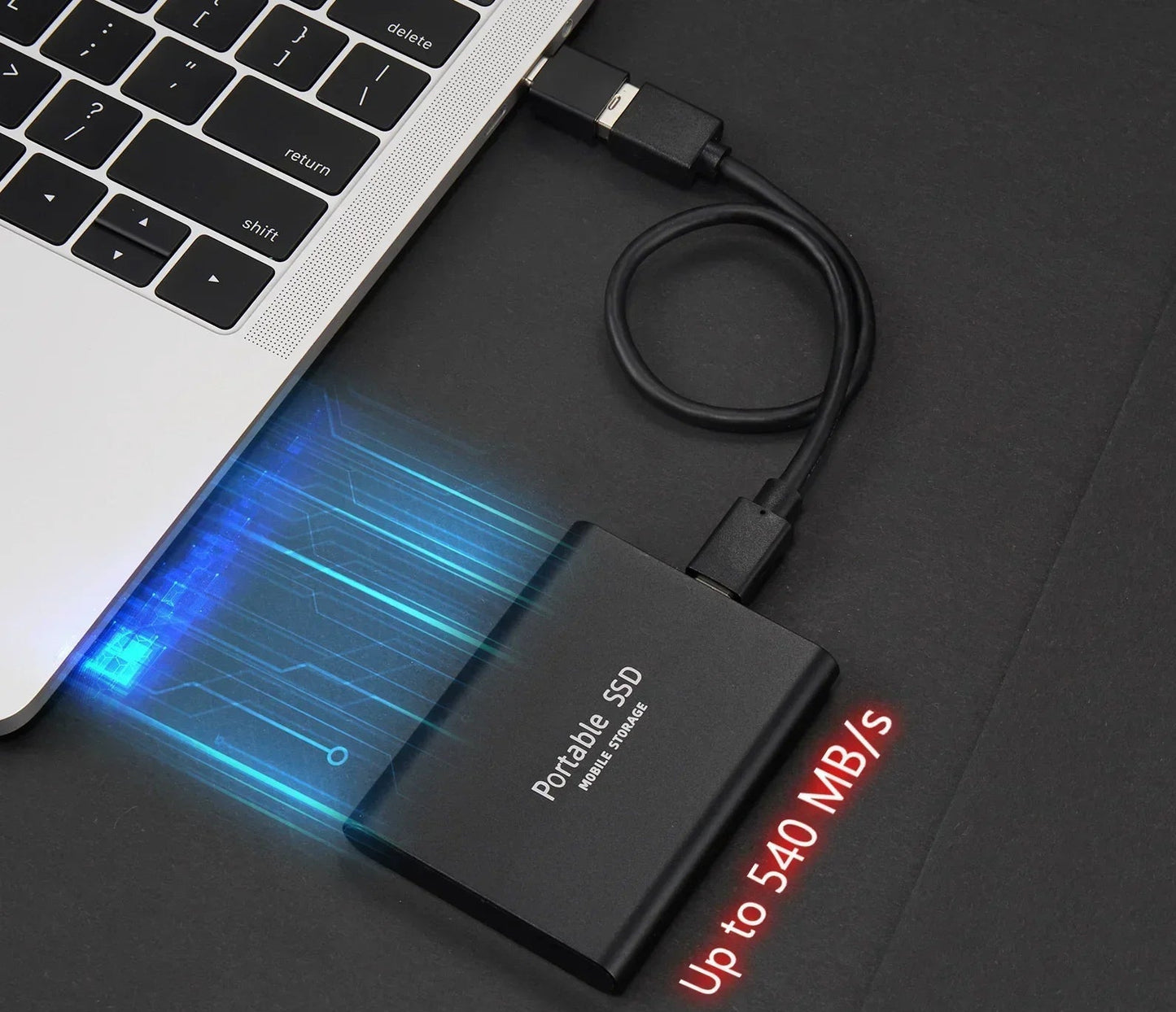 Supersnelle Externe SSD 2TB Voor Laptops En PCs Snel Opslag
