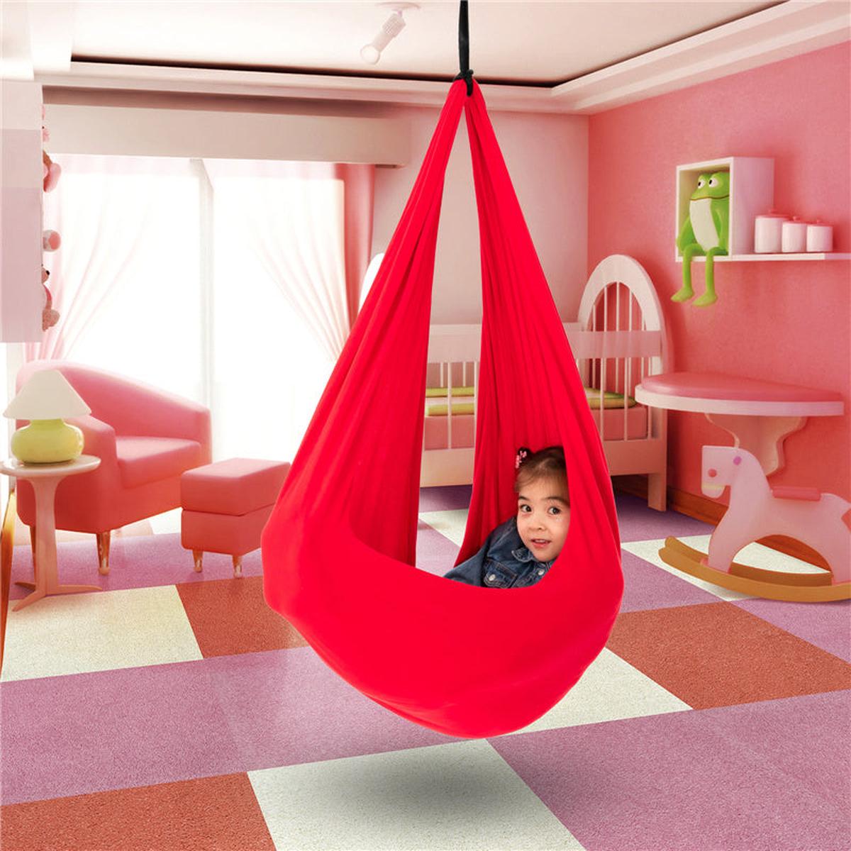 Sensorische Therapiehangmat Voor Kinderen Rustige Schommel Rood