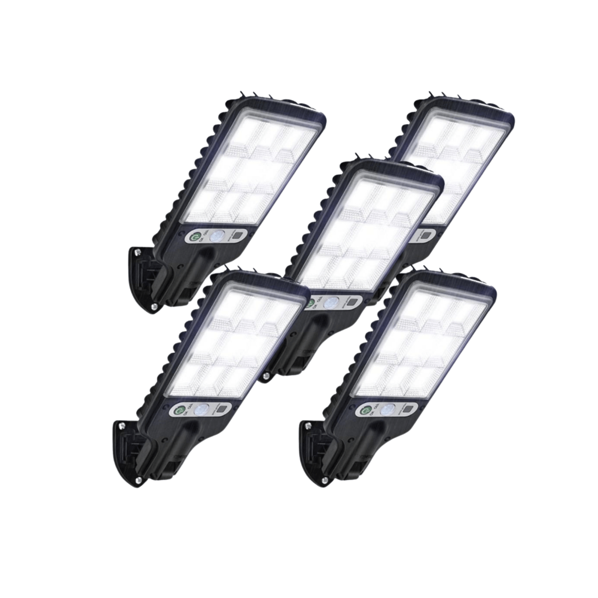 Wandlamp Zonne-energie Buiten LED Koudwit 6000K Energiezuinig 3 Kopen 2 Gratis