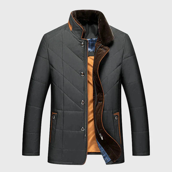 Veylor | Luxe Gevoerde Winterjas Heren