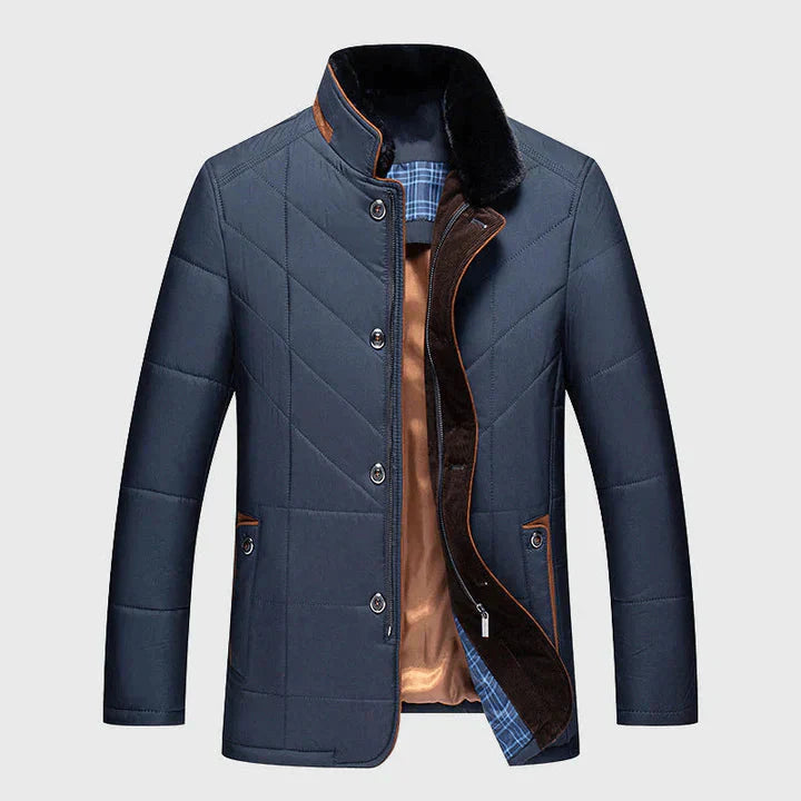 Veylor | Luxe Gevoerde Winterjas Heren