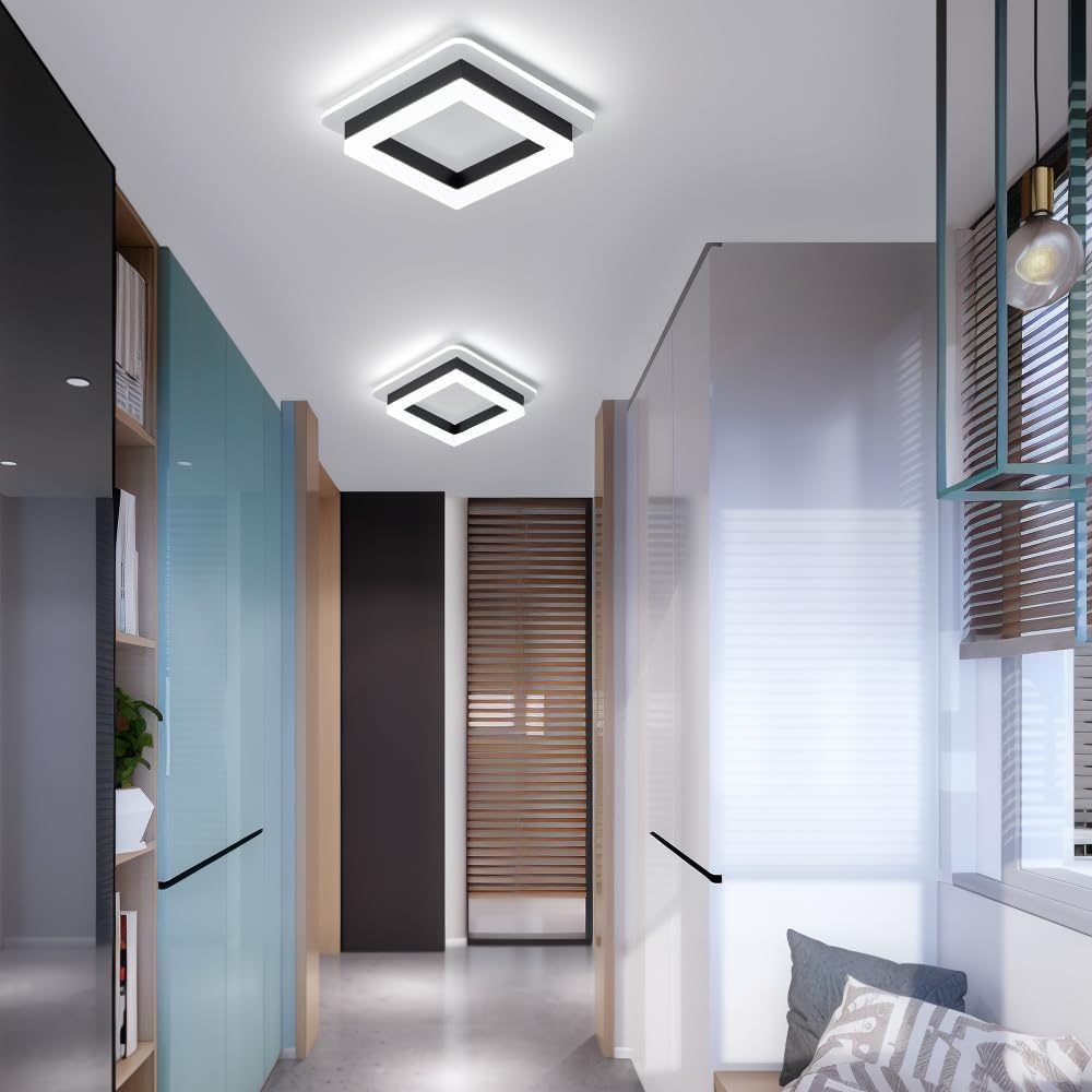 Vierkante LED Plafondlamp Voor Gang En Slaapkamer Modern