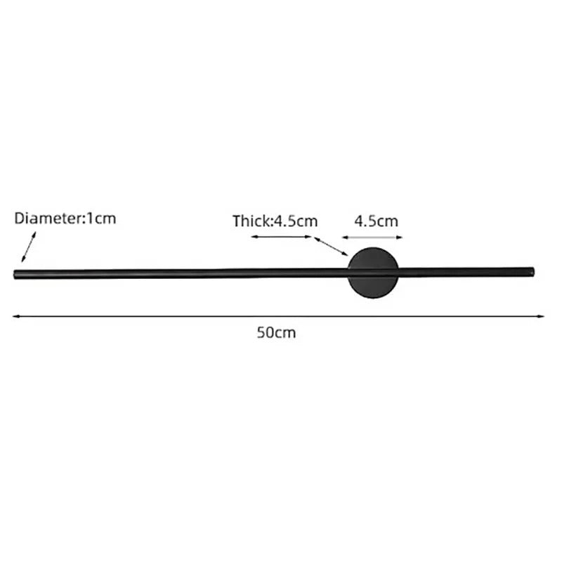 Wandgemonteerde Handdoekhouder 50 Cm Ruimte Aluminium Badkamer Keuken Default