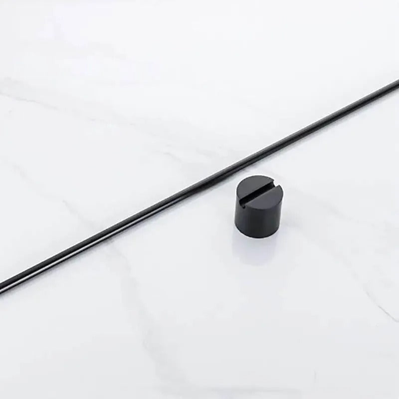 Wandgemonteerde Handdoekhouder 50 Cm Ruimte Aluminium Badkamer Keuken