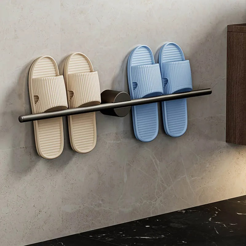 Wandgemonteerde Handdoekhouder 50 Cm Ruimte Aluminium Badkamer Keuken