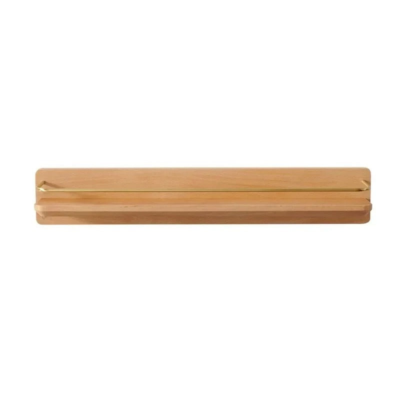 Wandplanken van Bamboe voor Badkamer Ruimtebesparend en Duurzaam Bruin A 60cm
