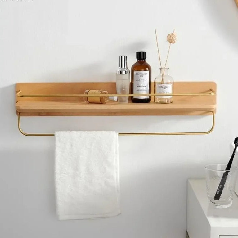 Wandplanken van Bamboe voor Badkamer Ruimtebesparend en Duurzaam