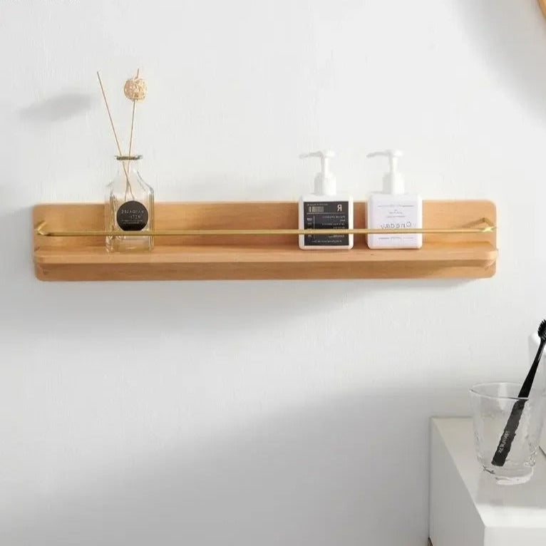 Wandplanken van Bamboe voor Badkamer Ruimtebesparend en Duurzaam