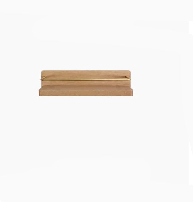 Wandplanken van Bamboe voor Badkamer Ruimtebesparend en Duurzaam Bruin A 30cm