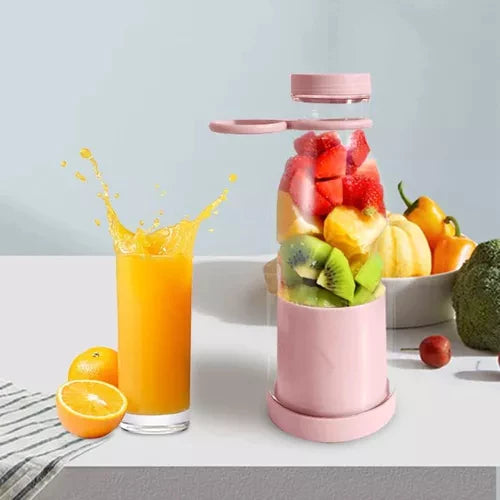 Compacte Draagbare Smoothie Mixer Fruitcontainer En Drinkdop