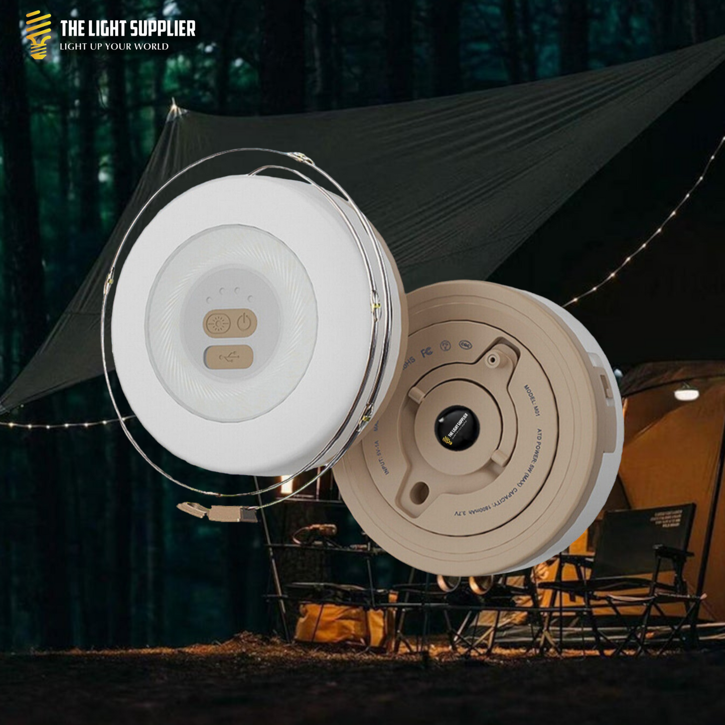 HUE - String Verlicht Elke Locatie Sfeervol en Praktisch Khaki