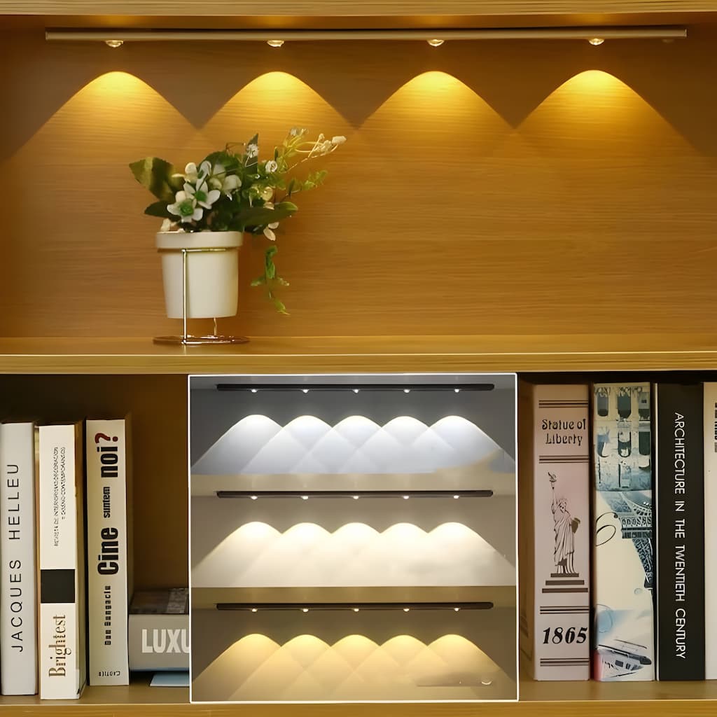 Draadloze LED Lamp met Bewegingssensor – Oplaadbare Draadloze Tafellamp Dimbaar Licht zonder Snoer