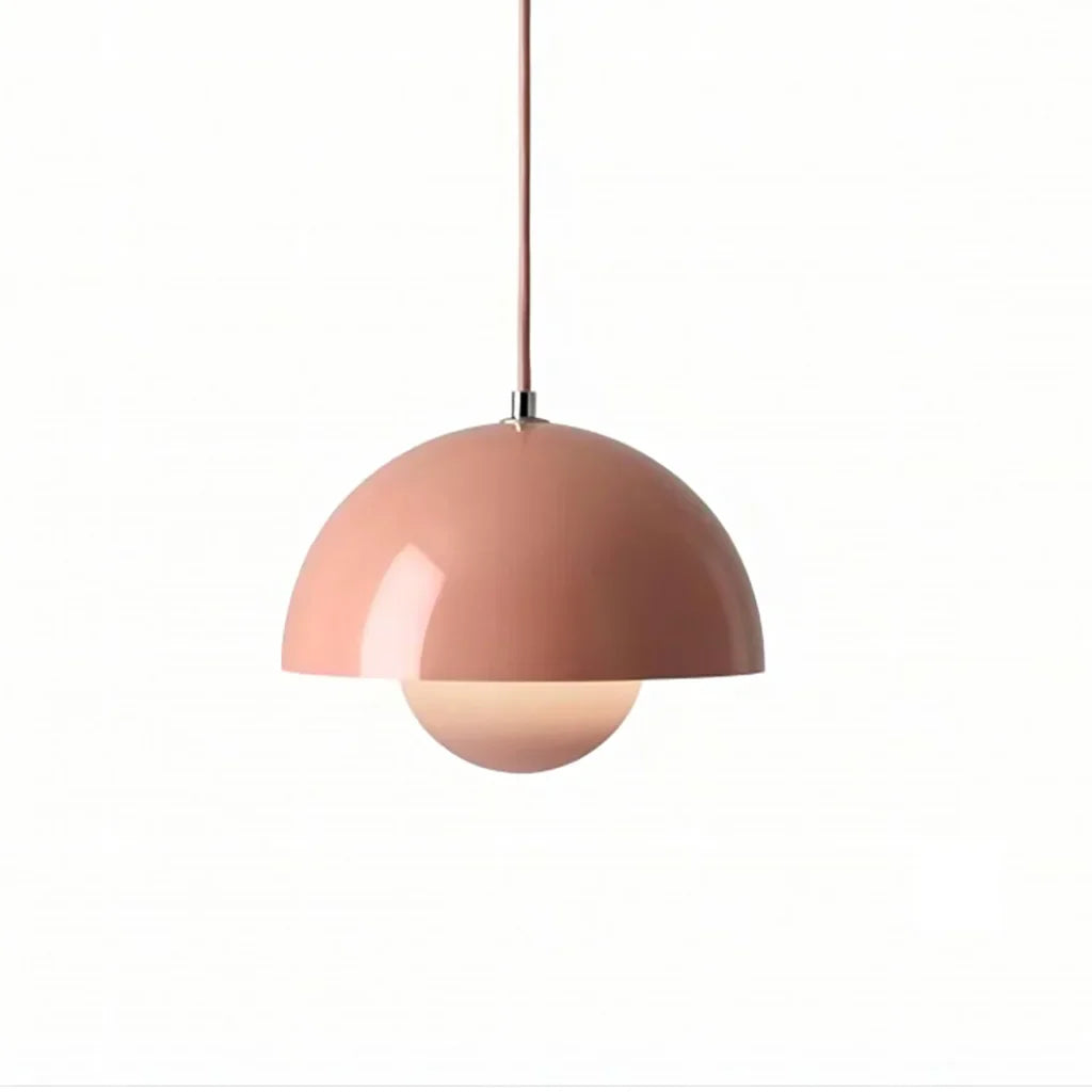 Solora | Moderne Bloemknop Hanglamp Roze Dia 23CM*H16CM