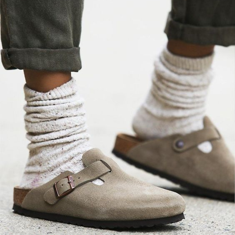 Premium Leder Unisex Sandalen Pantoffels Serein