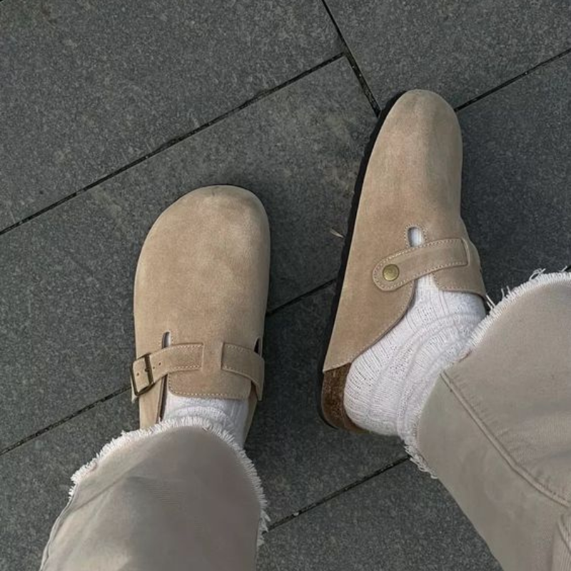 Premium Leder Unisex Sandalen Pantoffels Serein