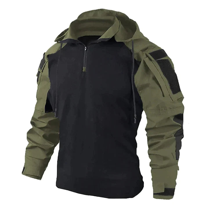 Stelvio | Tactische herenpullover met capuchon