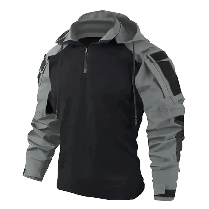 Stelvio | Tactische herenpullover met capuchon