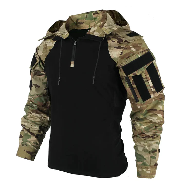 Stelvio | Tactische herenpullover met capuchon