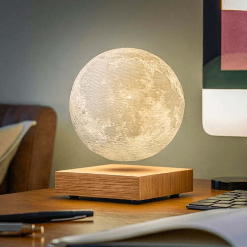 Zwevende originele maanlamp Lichtbruin EU