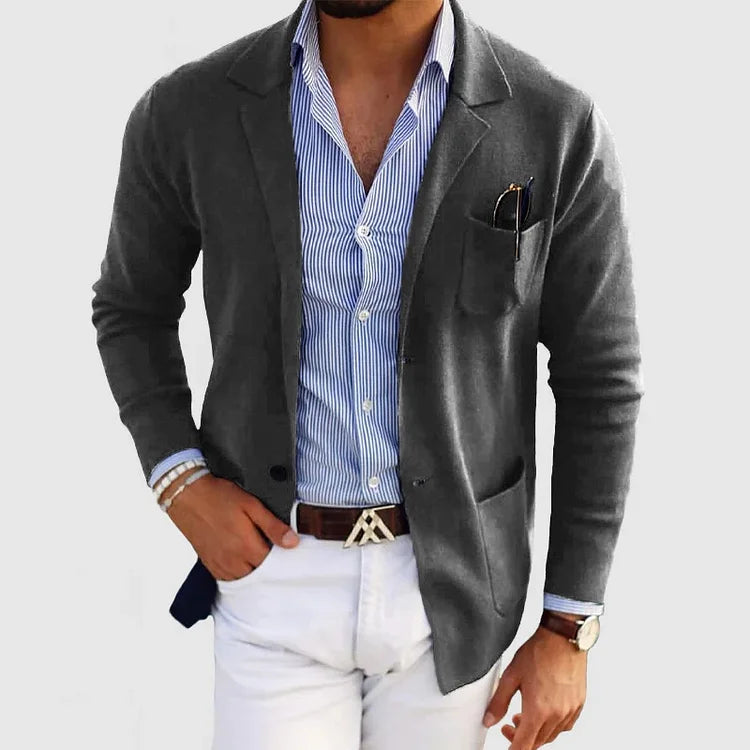 Stelvio | Stijlvolle herenblazer met casual details