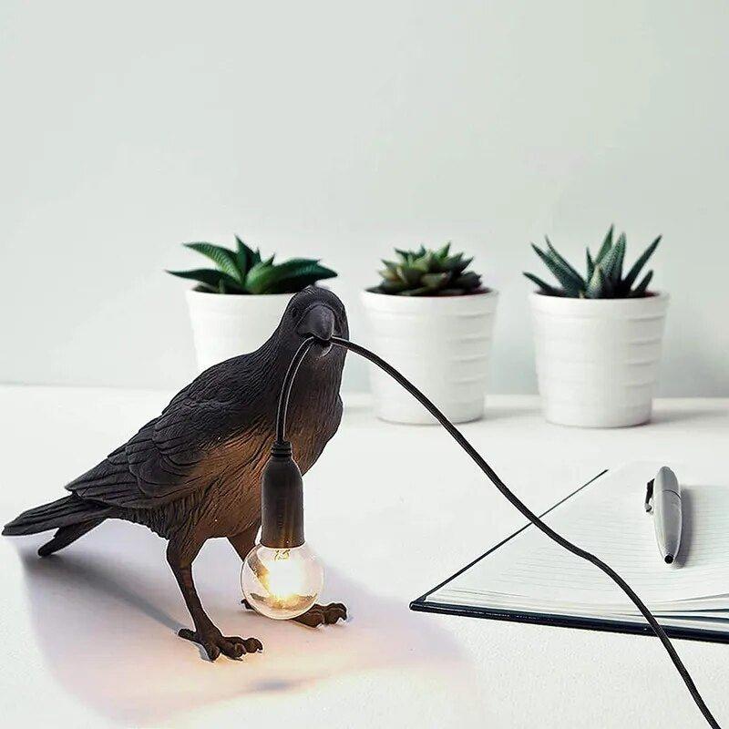 Crow Bird Lamp