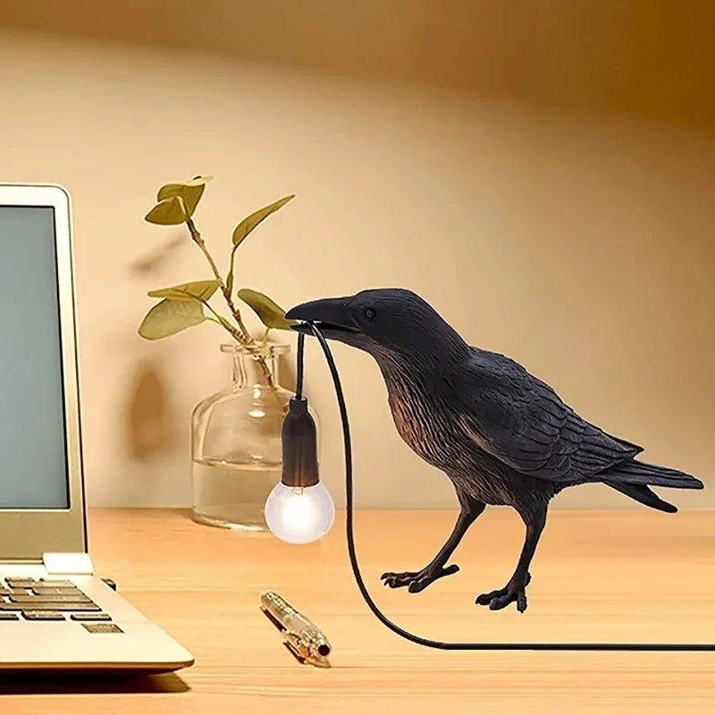 Crow Bird Lamp