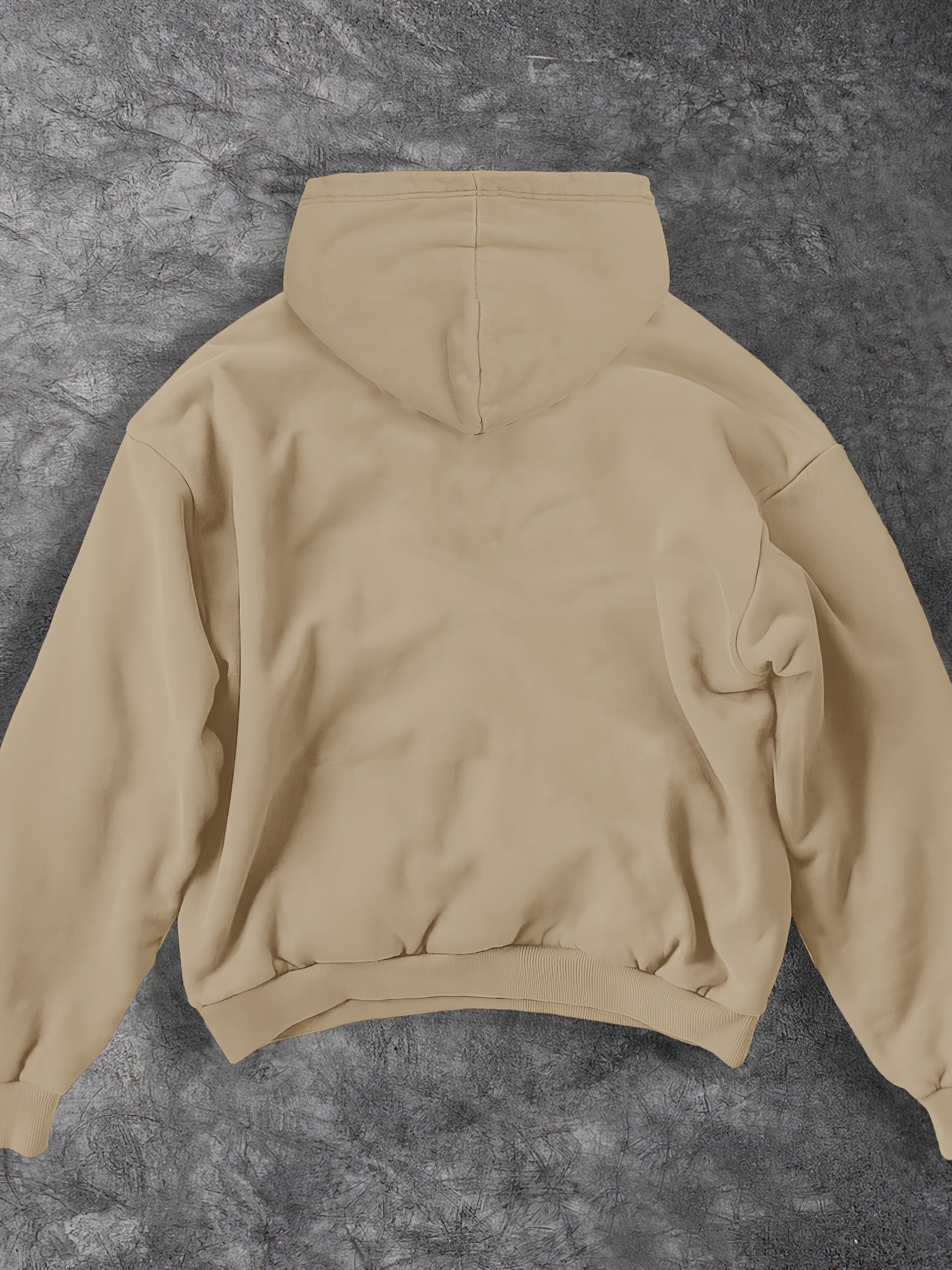 Heren Kerst Hoodie met Geometrisch Kerstman Patroon