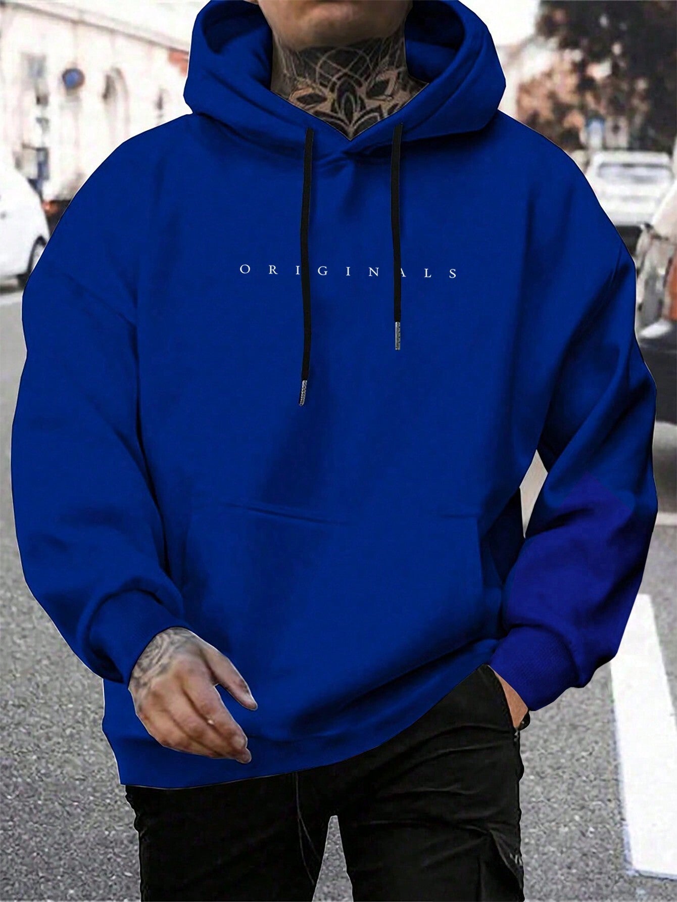 Stelvio | Heren sweatshirt met capuchon en letterprint