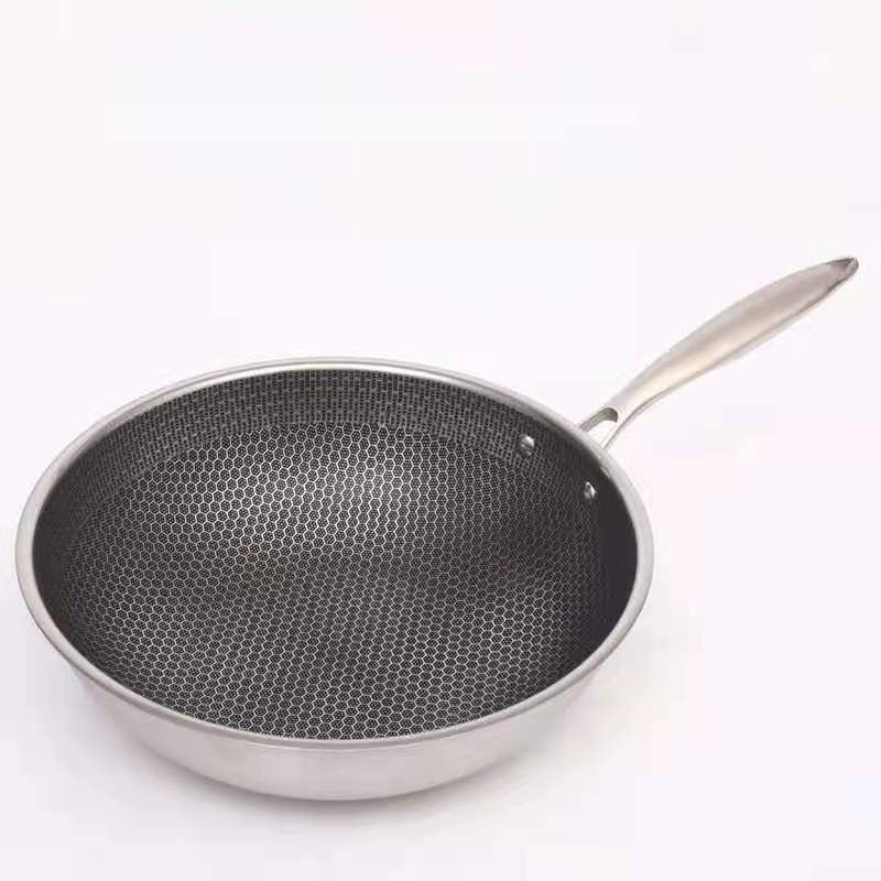 KitchenPro | Antiaanbak RVS Koekenpan Voor Perfect Koken