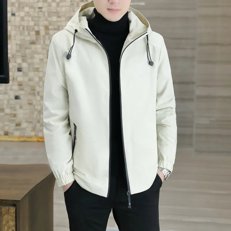 Heren Hoodie Vest Jack Trendy met Capuchon en Zakken