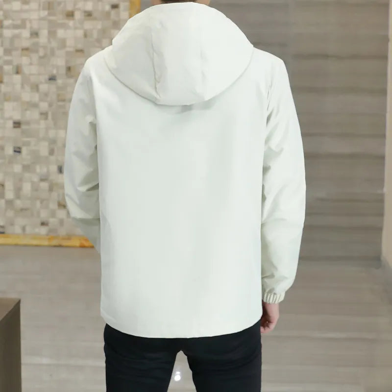 Heren Hoodie Vest Jack Trendy met Capuchon en Zakken