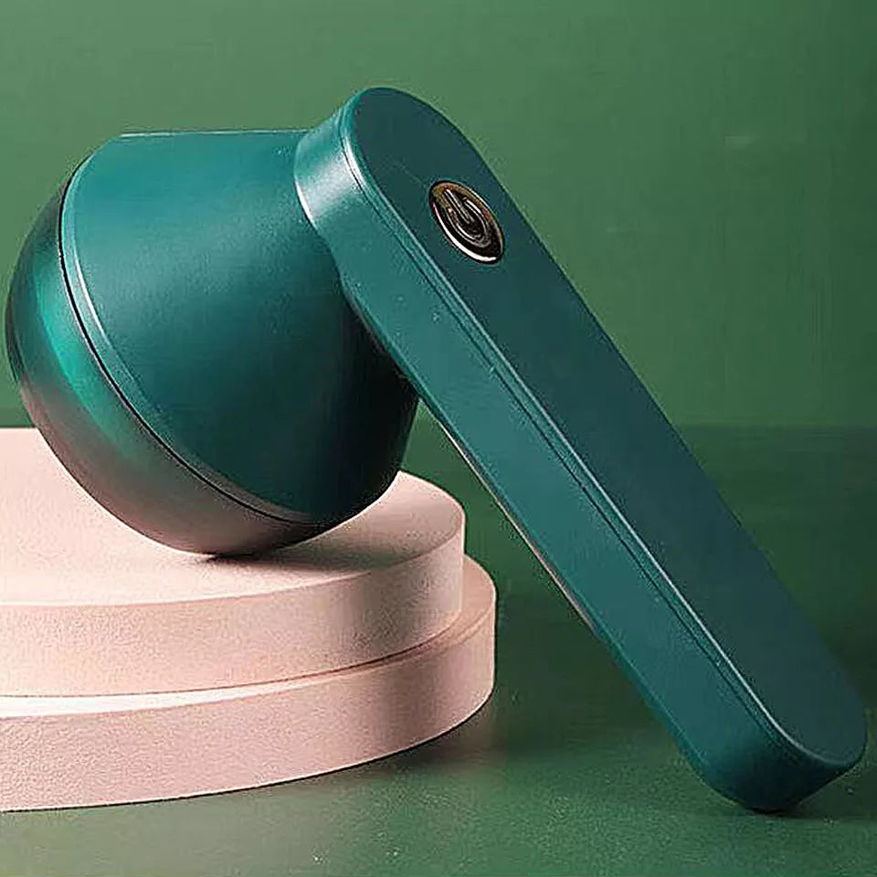 Elektrische Pluisverwijderaar Voor Kleding En Dekens Compact Donkergroen