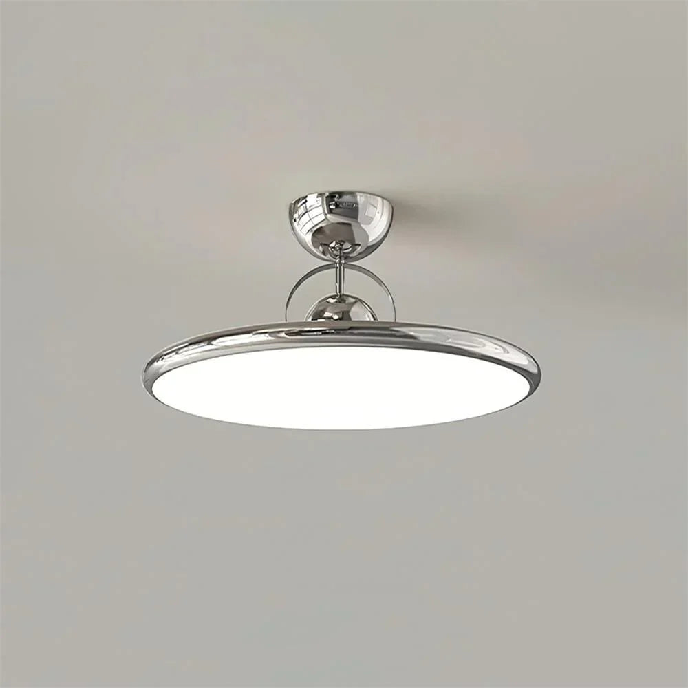 Kōmei - Plafondlamp – Stijlvolle Lamp Oogvriendelijke Verlichting Silver