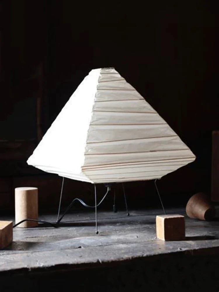 Kōmei Tafellamp – Stijlvolle Verlichting met Japandi-Charme