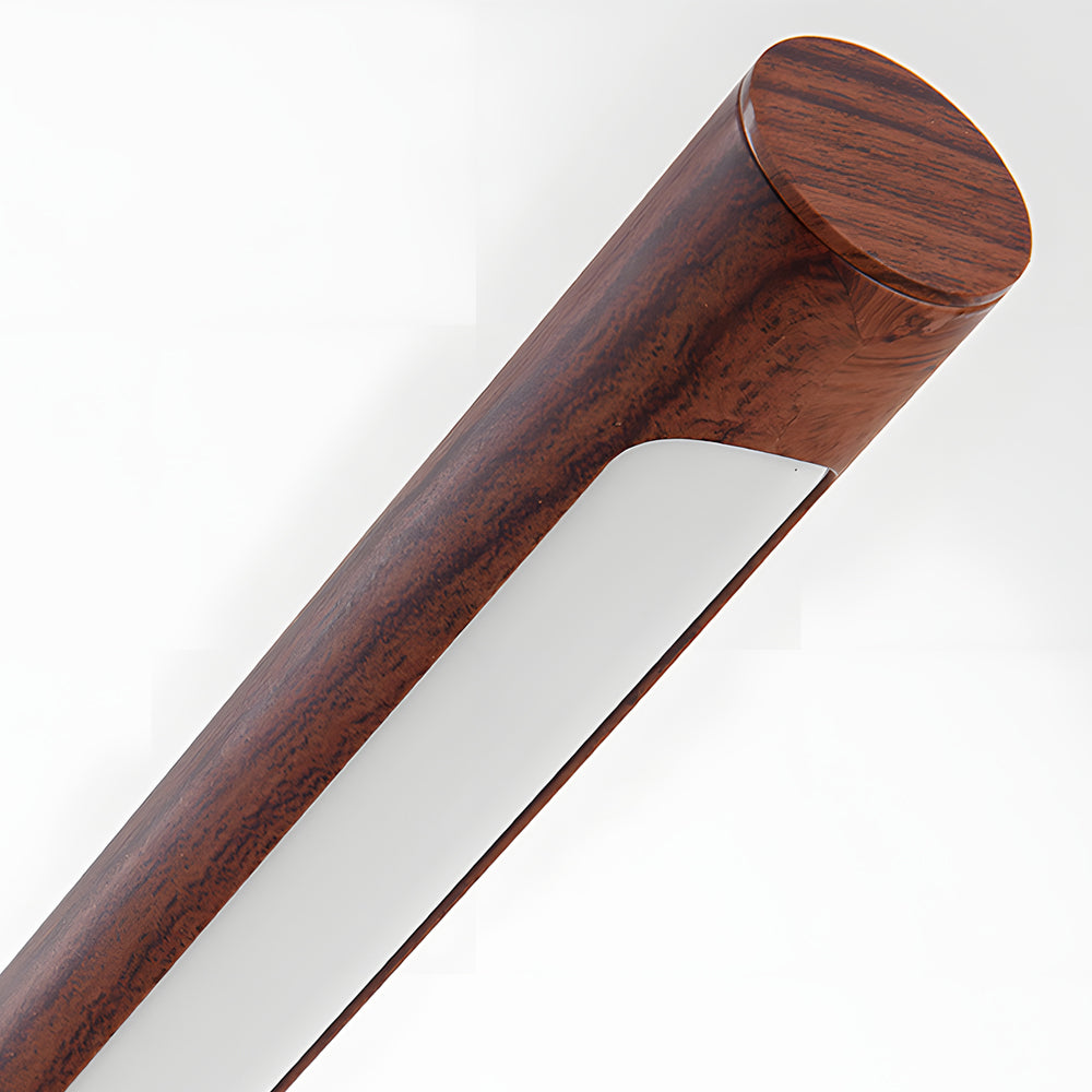 Amanti - Minimalistische Houten LED Bureaulamp Dimbare Lichtbalk