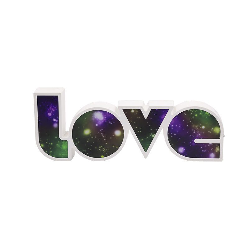 Art Deco Love LED Tafellamp – Waterdichte Romantische Gloed SEREIN