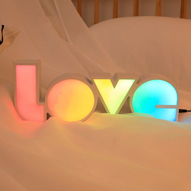 Art Deco Love LED Tafellamp – Waterdichte Romantische Gloed SEREIN