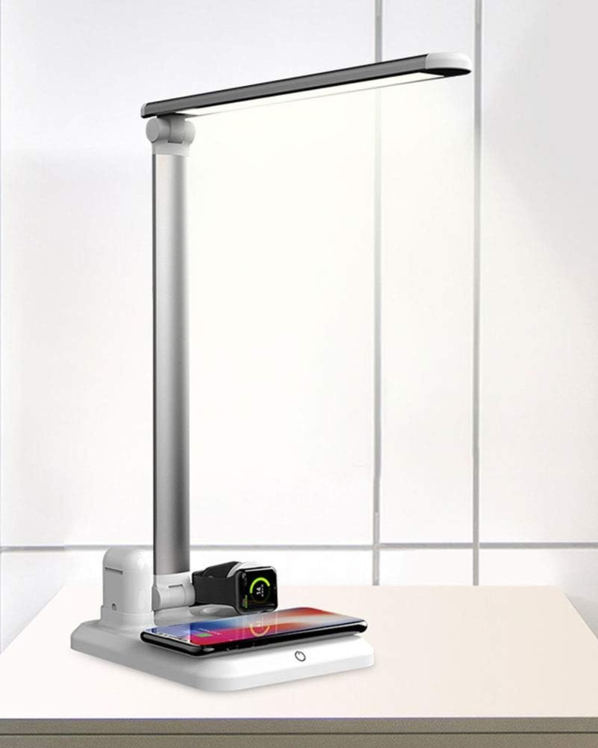 Buenta – Elegante Bureau Lamp met Draadloos Opladen SEREIN
