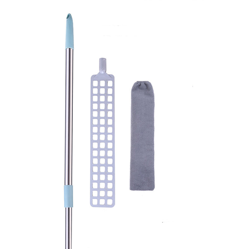 Buigbare Dammopruimer in Microfiber voor Efficiënte Schoonmaak 1 × handvat + buigbare stofschommel + 1 × doek