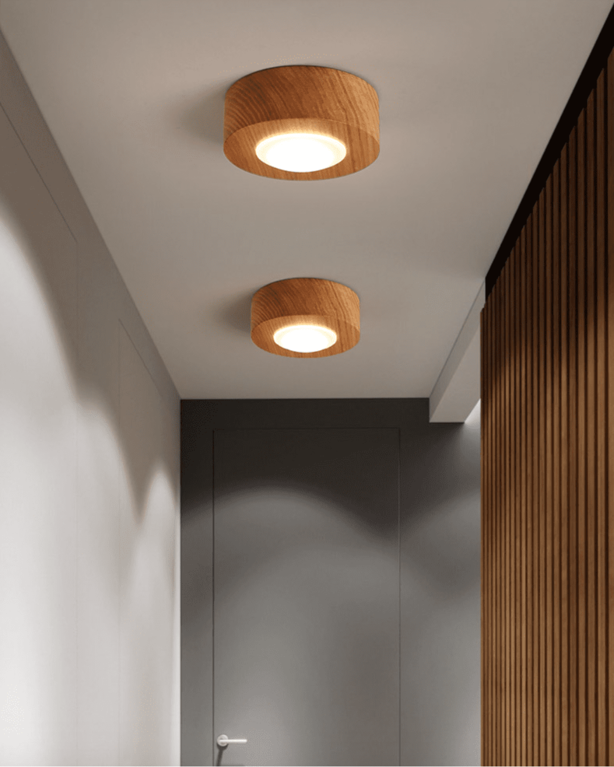 Buijou Plafondlamp van Hout voor Elegante Verlichting