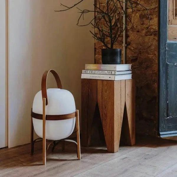Buijou Tafellamp - Cesta Hout met Tijdloos Ontwerp en Elegant Design