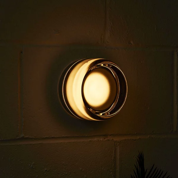 Mystic - Dimple Flush Mount Wandlamp