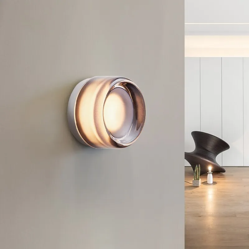 Mystic - Dimple Flush Mount Wandlamp