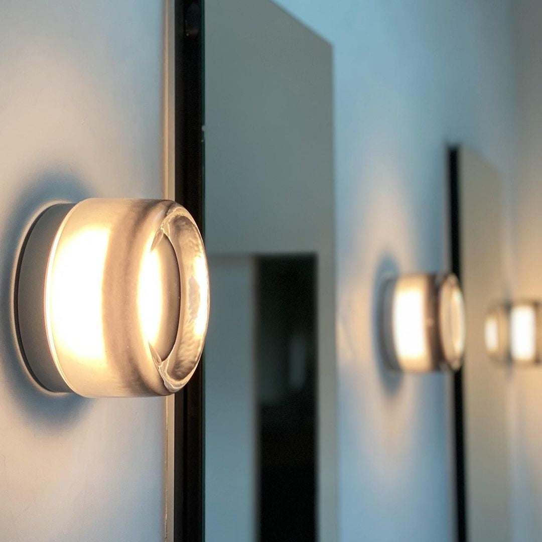 Mystic - Dimple Flush Mount Wandlamp