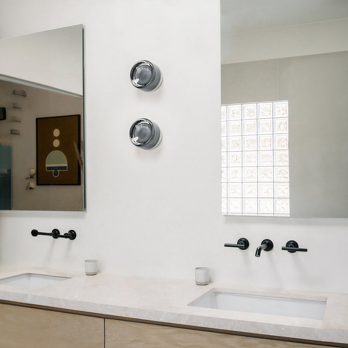 Mystic - Dimple Flush Mount Wandlamp