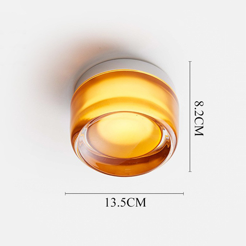 Mystic - Dimple Flush Mount Wandlamp