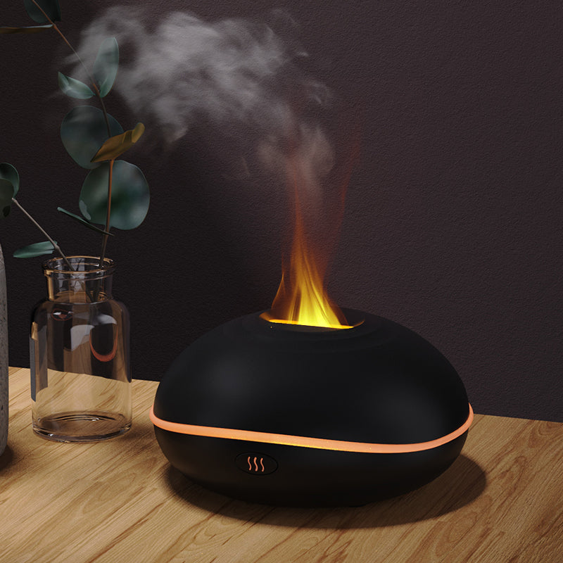 DroomSphere - UFO Aromatherapie Vernevelaar voor Rustgevende Geuren Zwart