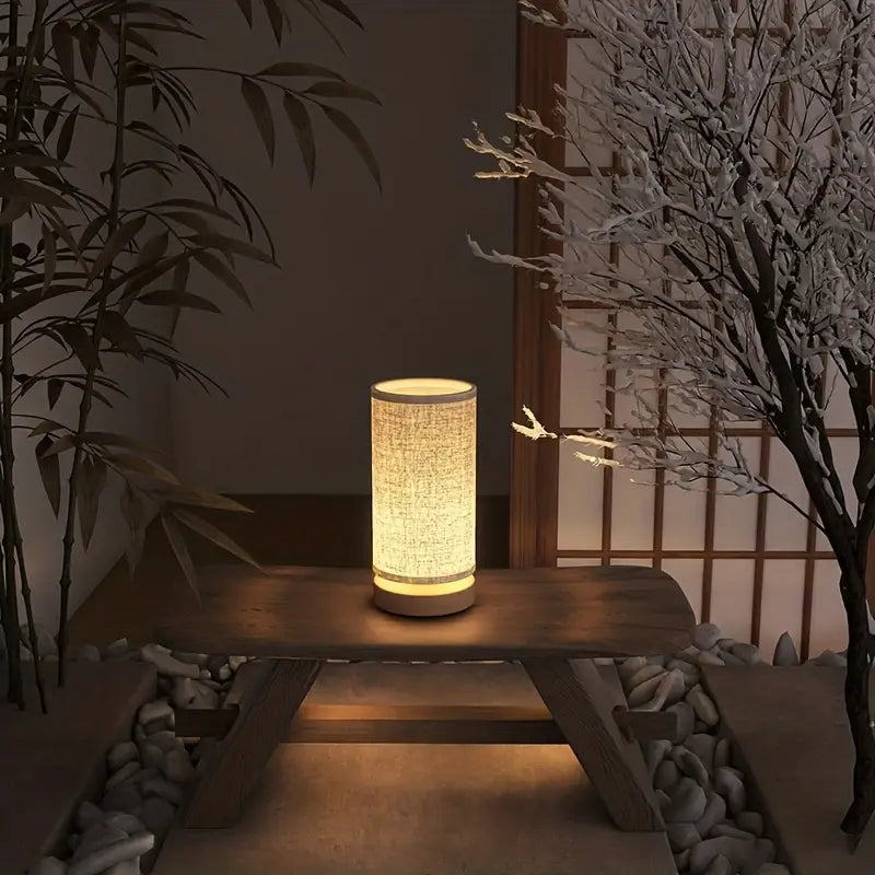 Eenvoudige & Creatieve Nachtlamp | Moderne Houten Tafellamp
